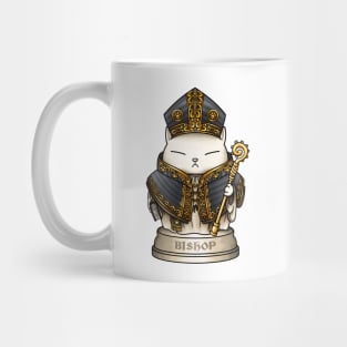 Chess Cat Bishop Mug